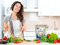 Multi-Food bietet Vegetariern mit speziellen Bedürfnissen eine Vielzahl an geeigneten Nahrungsergänzungsmitteln und z.B. auch „Vegan Porridge“. 